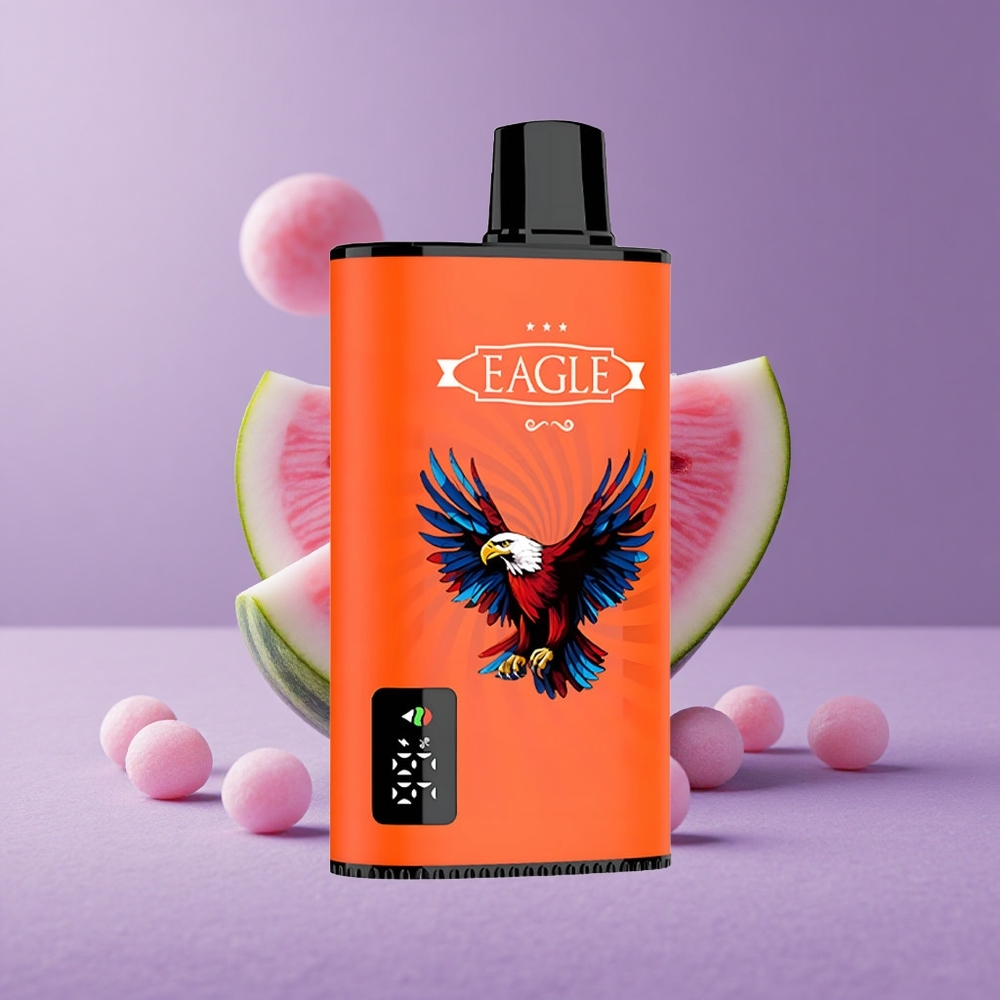 JNR EAGLE Smart 23000 Puffs Vape Disposable Chicle de Sandía con Pantalla Digital y Bobina Mesh 1.0ohm