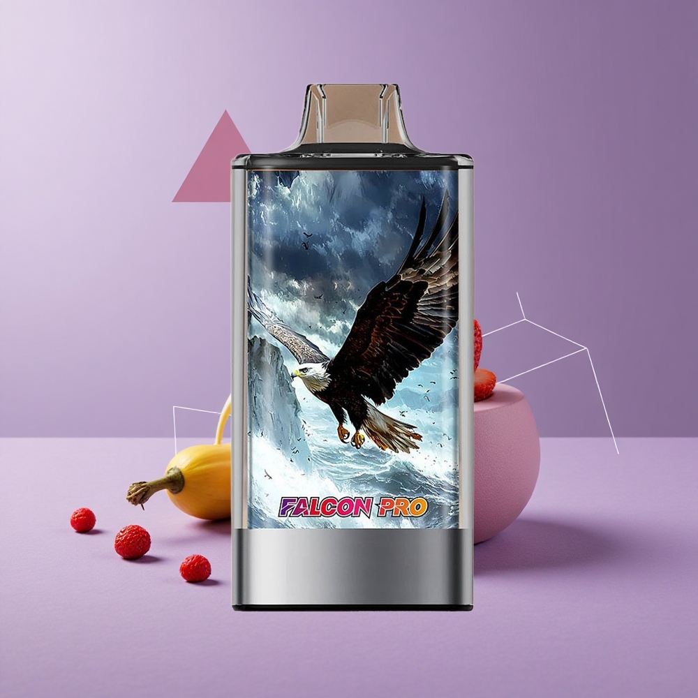 JNR Falcon Pro 28000 Desechable Fresa Plátano 30ml Capacidad Precargada 28000 Puffs