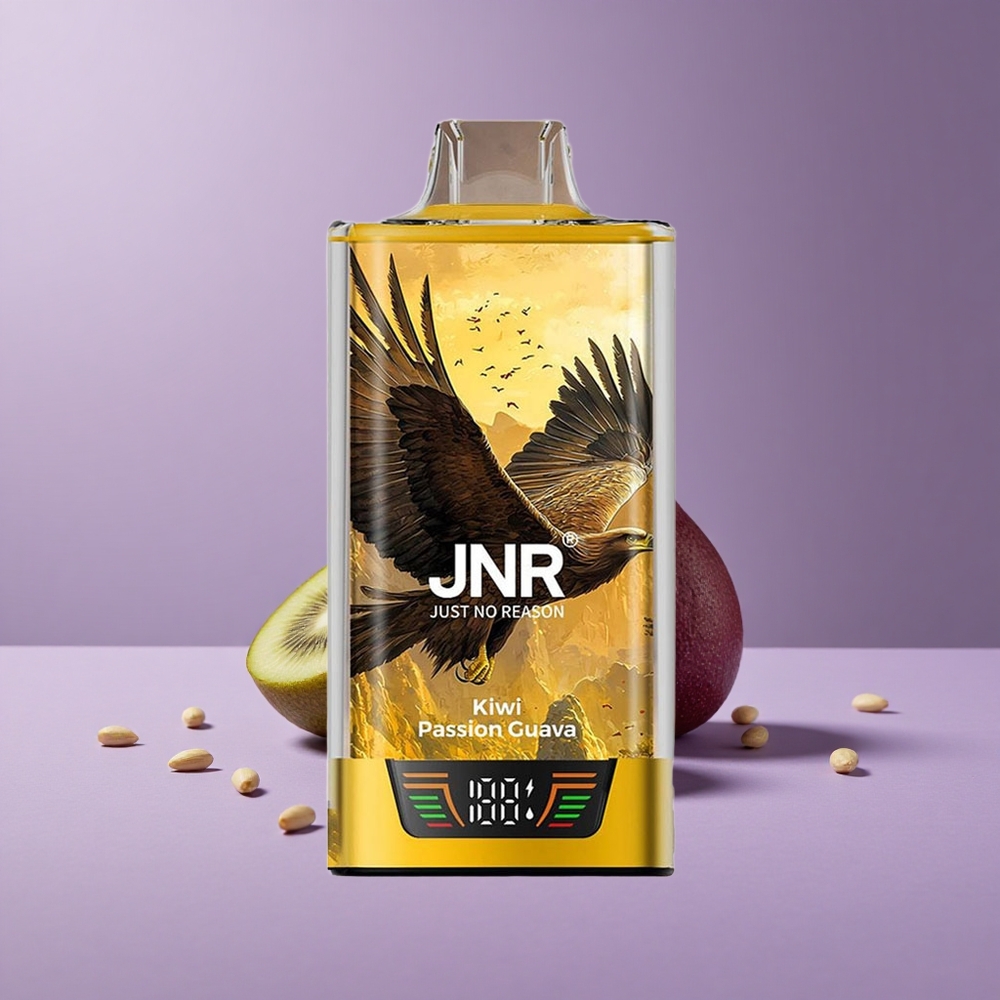 JNR Falcon Pro 28000 Vape Desechable Kiwi Maracuyá con Capacidad de 30ml y Pantalla Inteligente