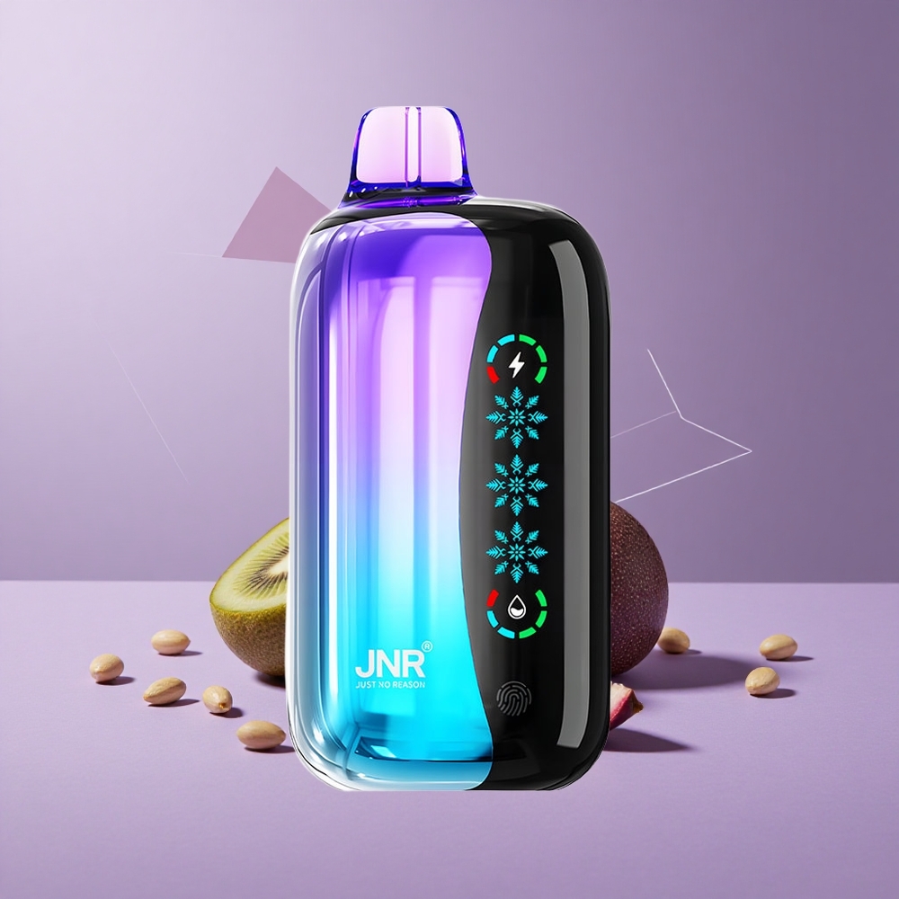 JNR Flex Ice 21000 Puffs Vape Desechable Kiwi Maracuyá Guayaba Pantalla Táctil y Aire Ajustable