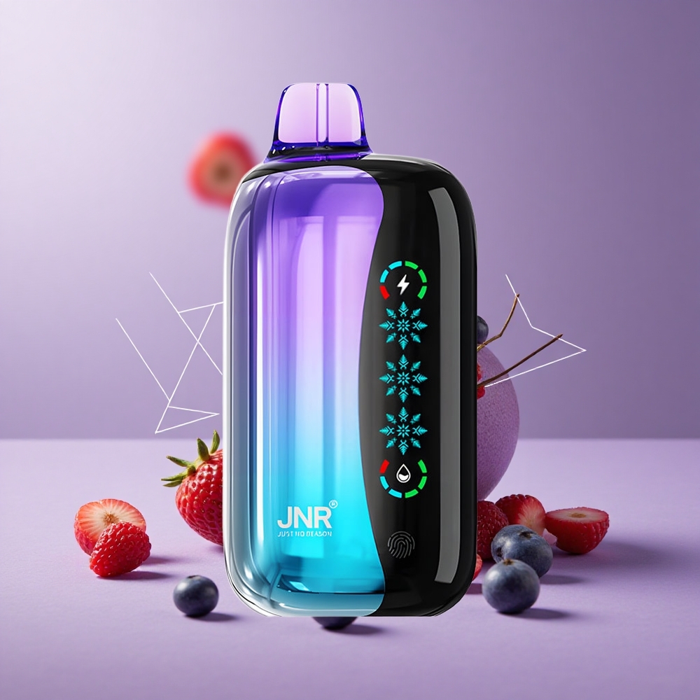 JNR Flex Ice 21000 Puffs Vape Desechable Pantalla Táctil y Bayas Mixtas