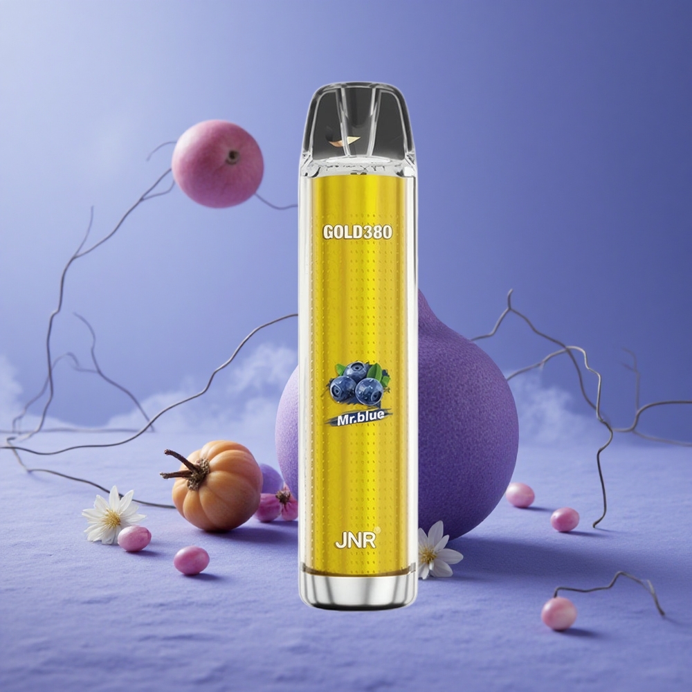 JNR Gold380 6000 Puffs Dispositivo Vapear Desechable 13ml Capacidad Mr Azul