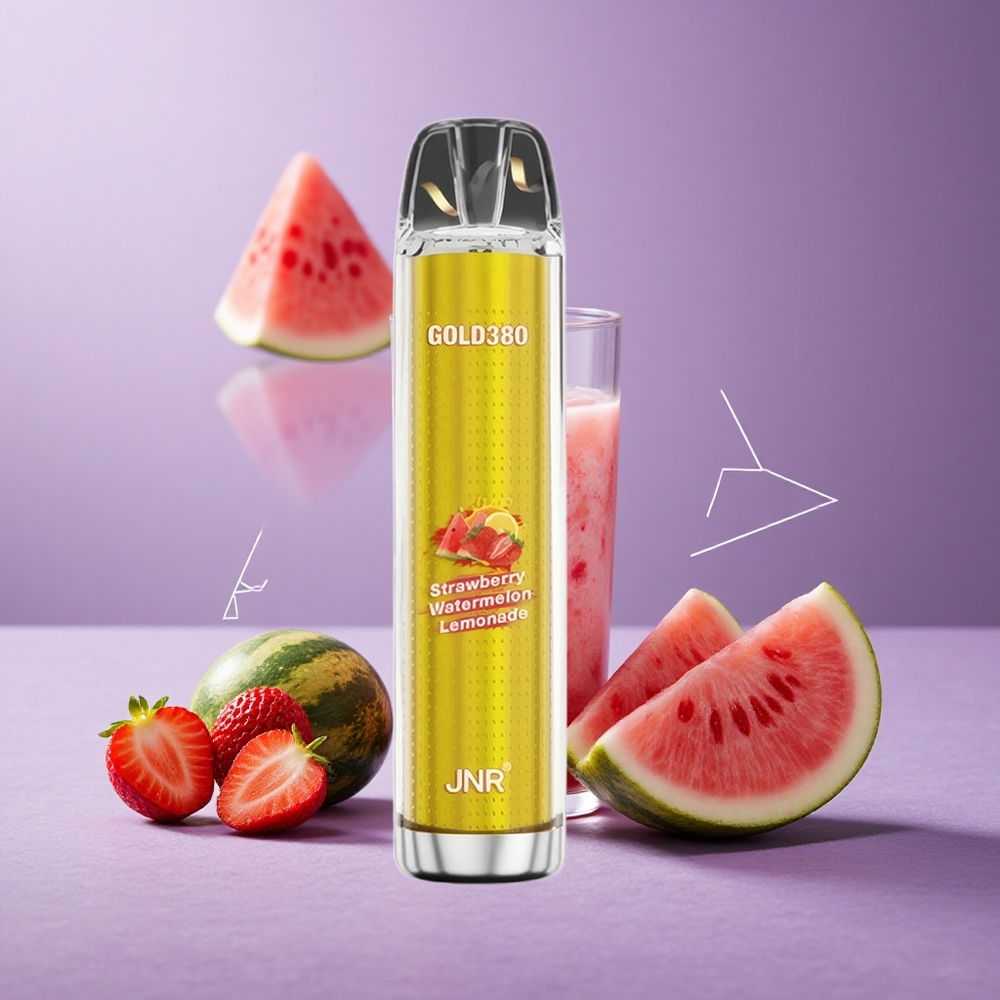 JNR Gold380 6000 Puffs Fresa Sandía Limonada 13ml 1.0ohm