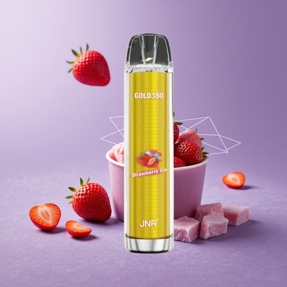 JNR Gold380 6000 Puffs Vape Desechable Fresa Helada 13ml