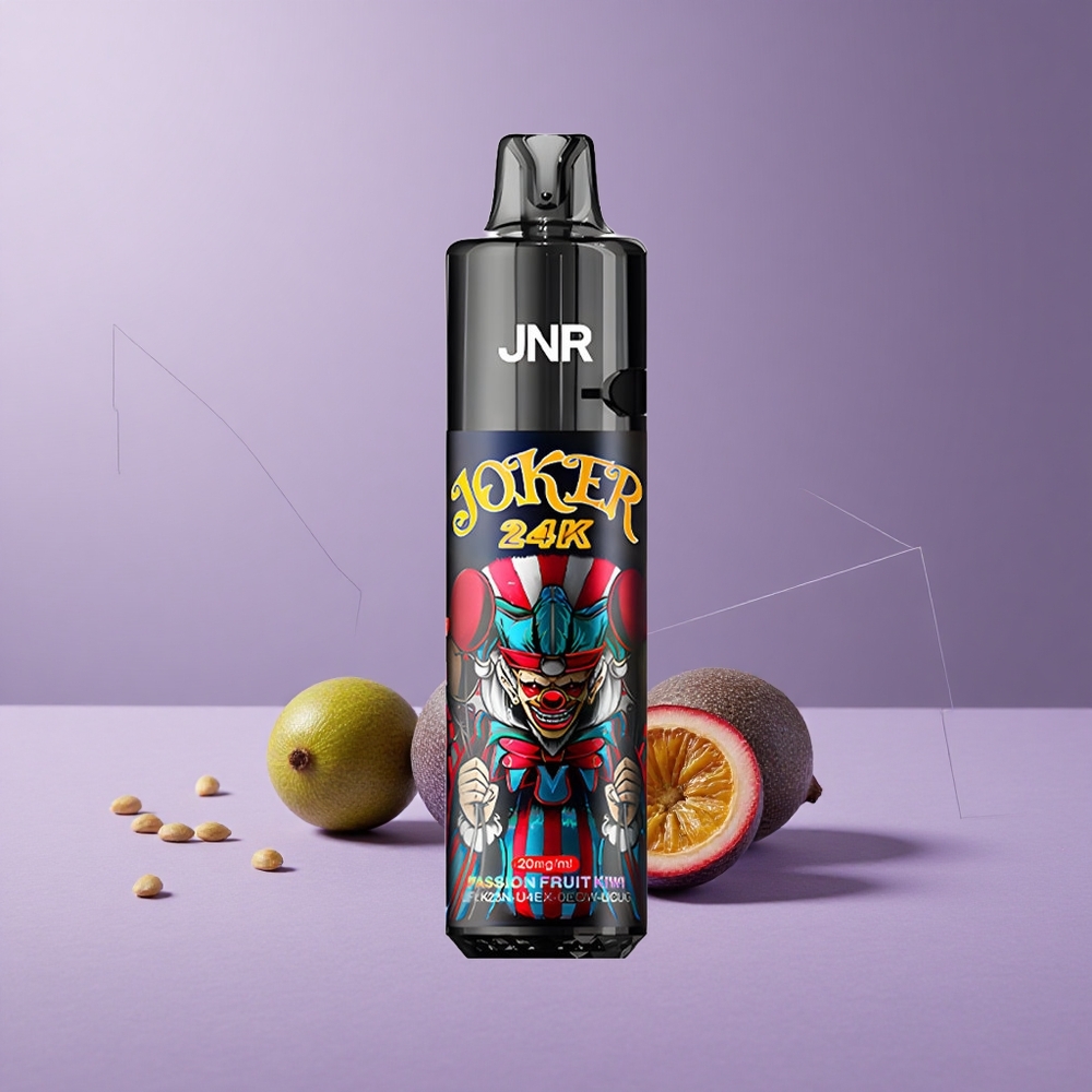 JNR Joker 24K Puffs Vape Desechable Maracuyá Kiwi con 24000 Puffs y Batería de 800mAh