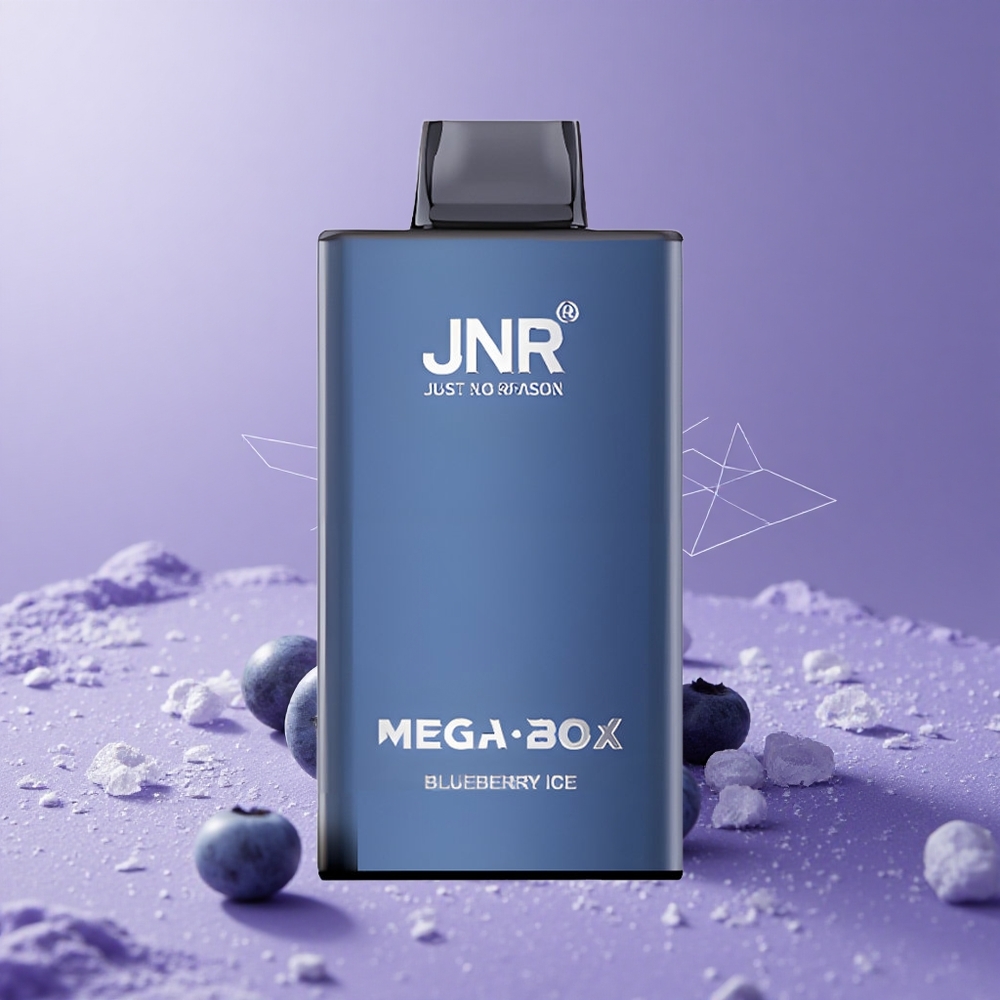 JNR Mega Box 25000 Puffs Vape Desechable Arándolo Helado con Capacidad de 30ml y Batería de 850mAh