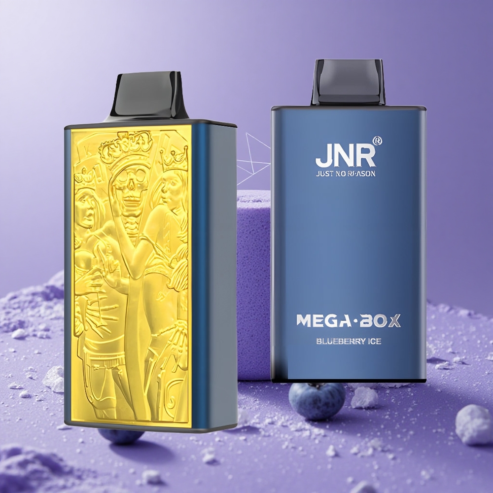 JNR Mega Box 25000 Puffs Vape Desechable Arándolo Helado con Capacidad de 30ml y Batería de 850mAh