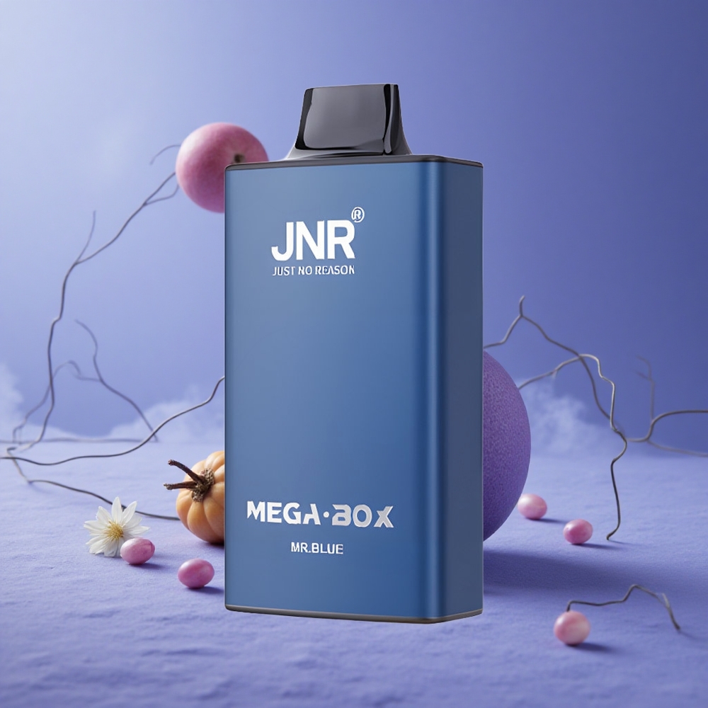 JNR Mega Box 25000 Puffs Vape Desechable Azul Mr con Capacidad de E-líquido de 30ml y Batería de 850mAh