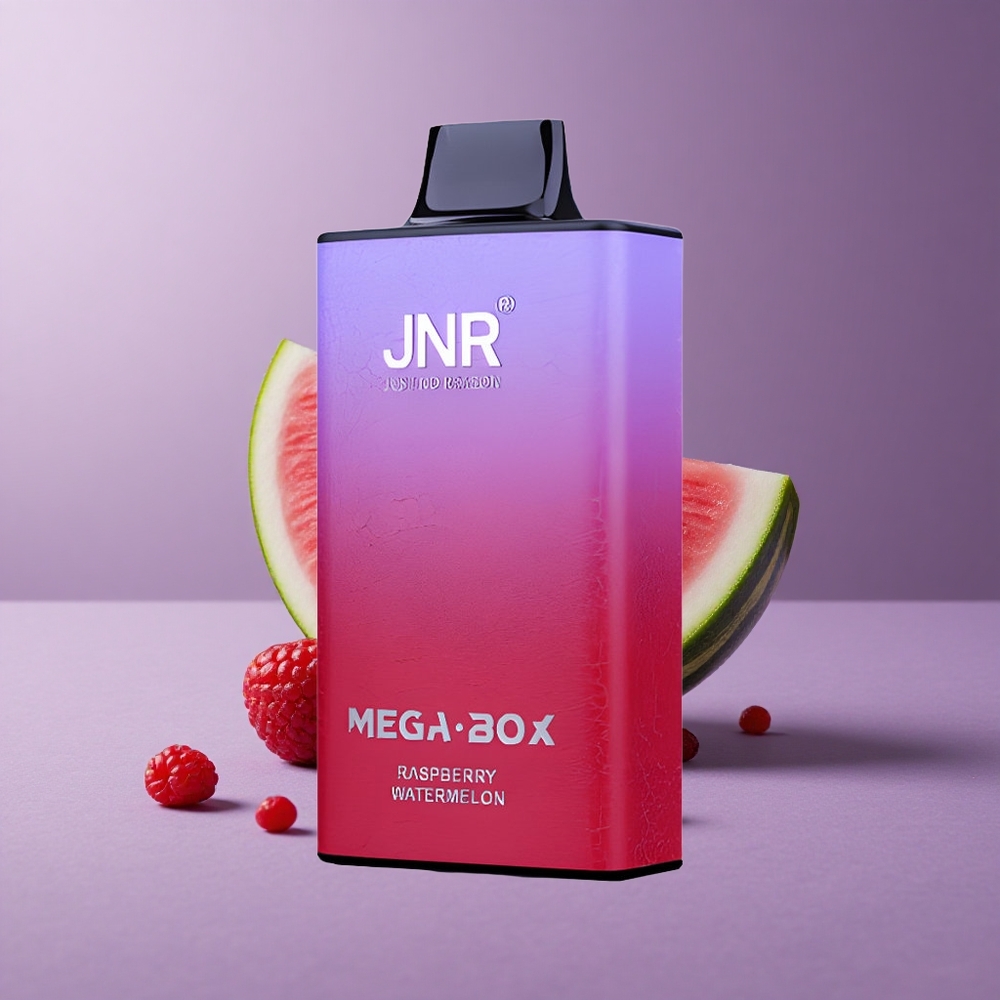 JNR Mega Box 25000 Puffs Vape Desechable Frambuesa Sandía 30ml 850mAh