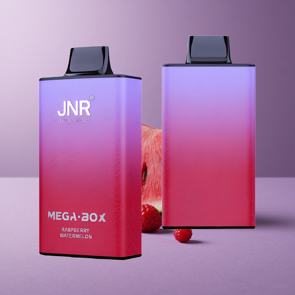 JNR Mega Box 25000 Puffs Vape Desechable Frambuesa Sandía 30ml 850mAh