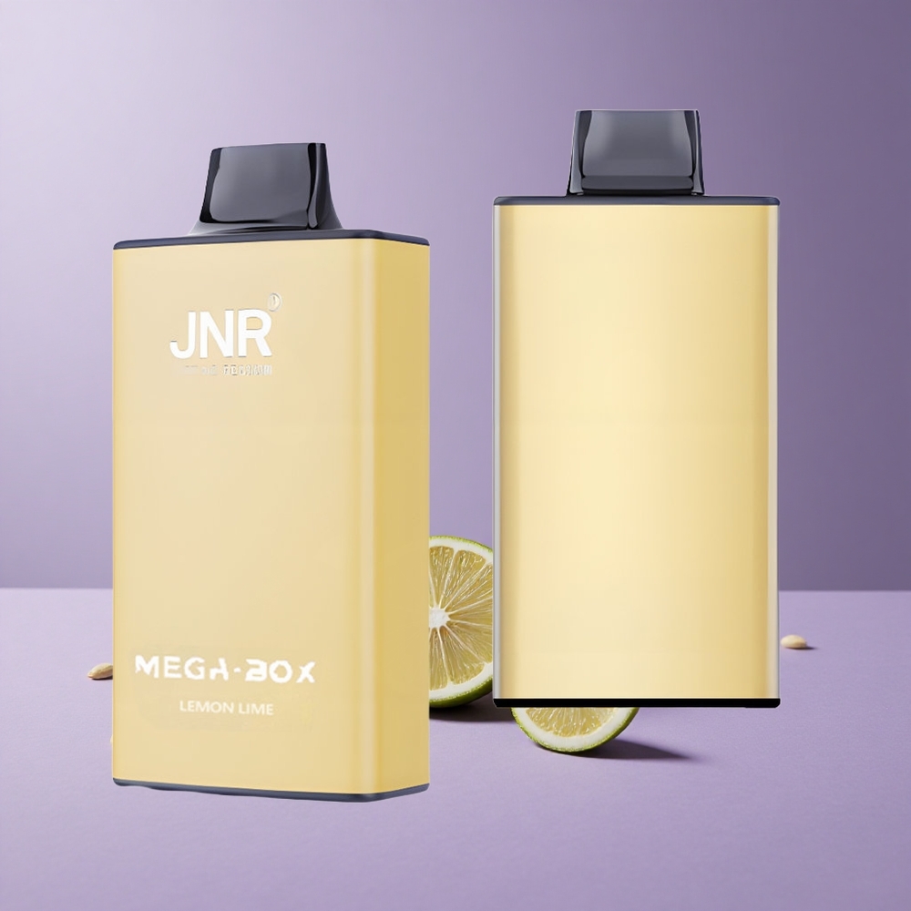 JNR Mega Box 25000 Puffs Vape Desechable Limón & Lima Dual Mesh Coil Tipo-C