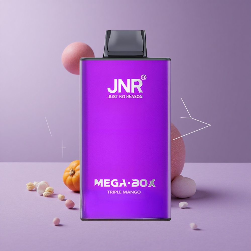 JNR Mega Box 25000 Puffs Vape Desechable Triple Mango con Capacidad de 30ml y Batería de 850mAh
