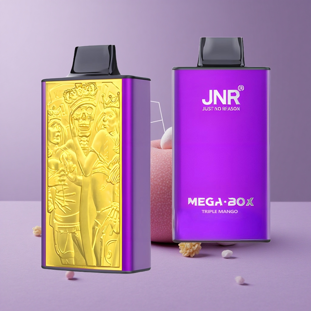 JNR Mega Box 25000 Puffs Vape Desechable Triple Mango con Capacidad de 30ml y Batería de 850mAh