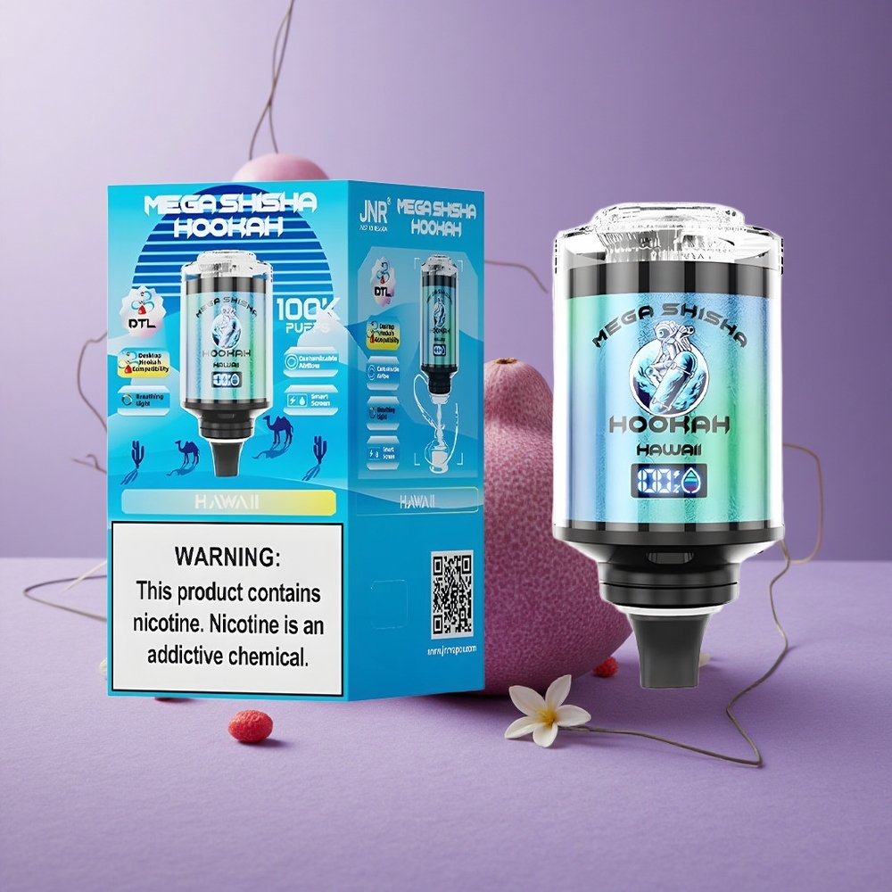 JNR Mega Shisha Hookah 100K Compatibilidad con Escritorio Hawaii Pantalla Inteligente Interactiva