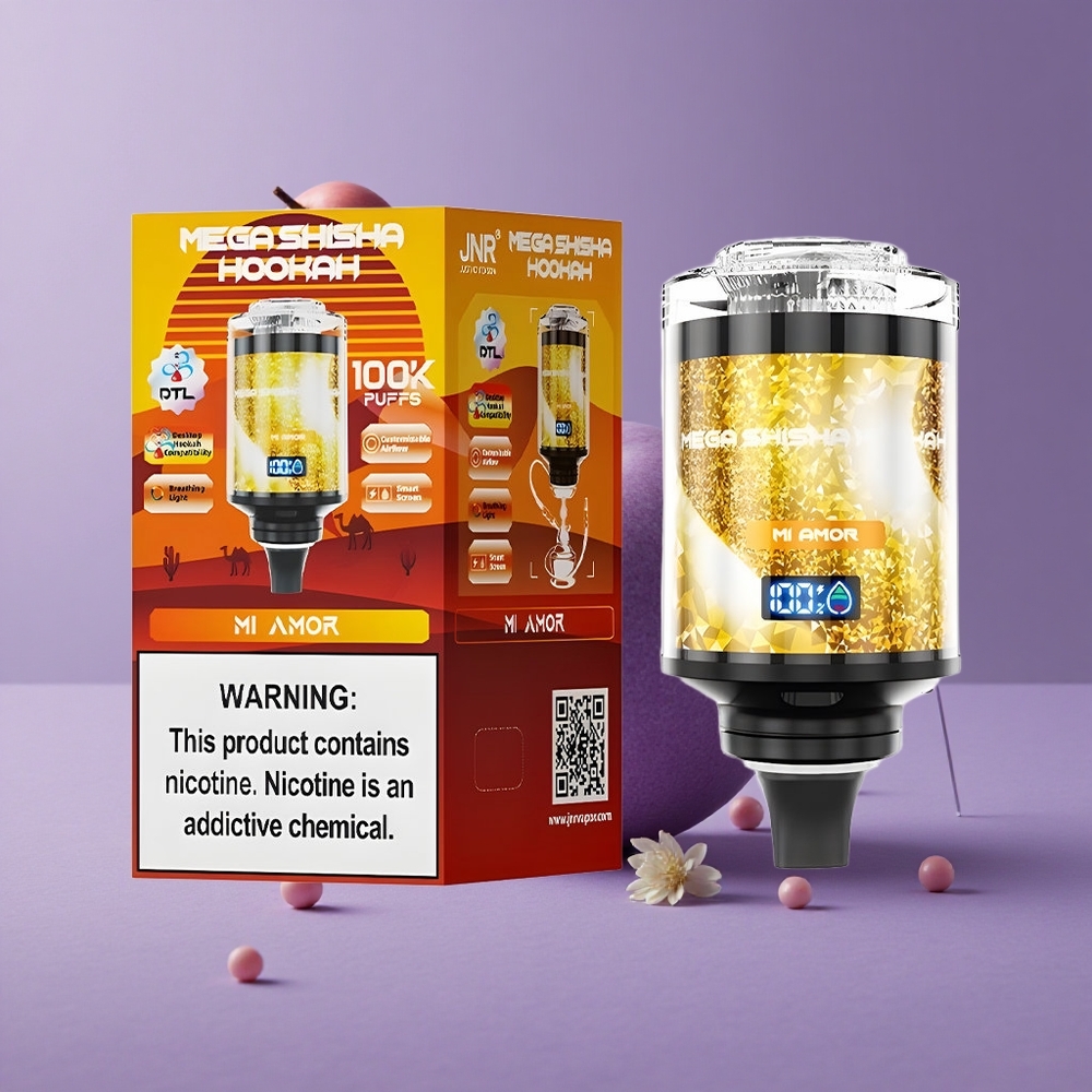 JNR Mega Shisha Hookah 100K Mi Amor Compatibilidad de Escritorio Pantalla Inteligente