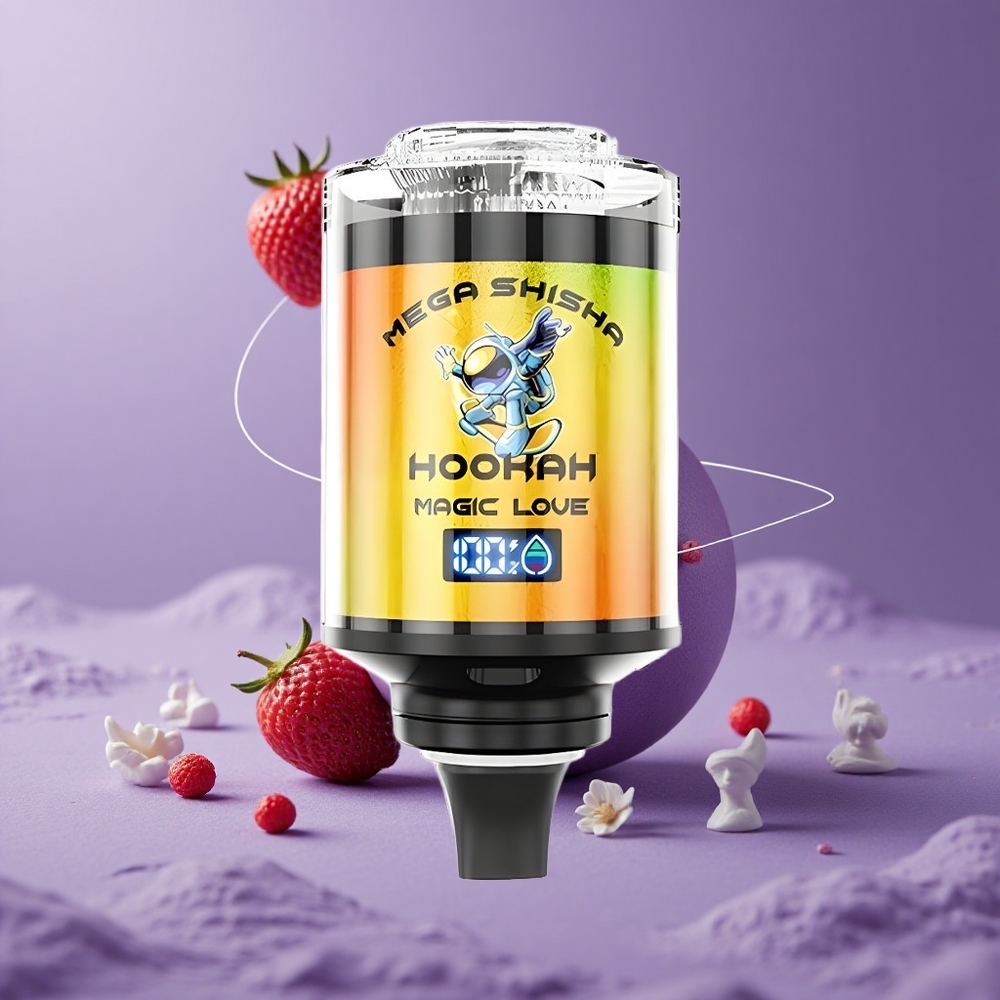 JNR Mega Shisha Hookah 100K Pantalla Inteligente Interactiva Amor Mágico