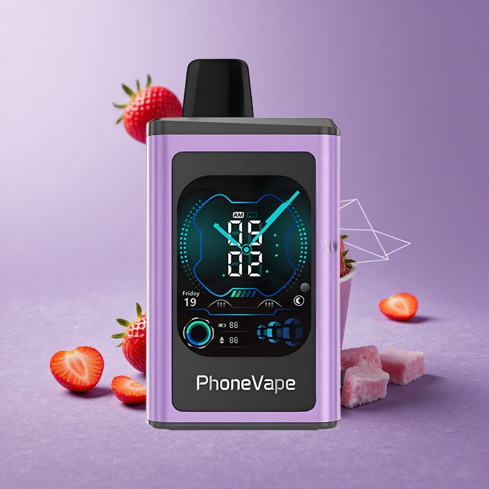 JNR PhoneVape 30000 Puffs Batería Recargable Fresa Helada