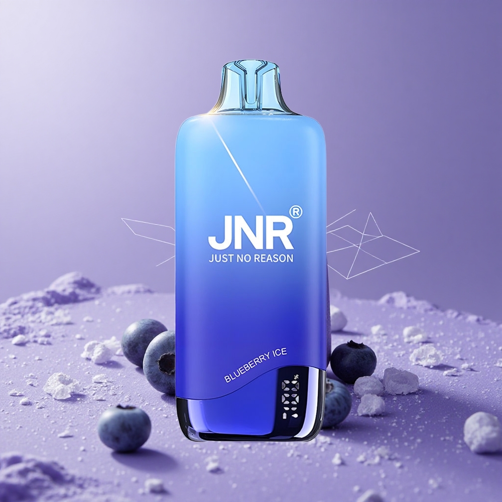 JNR Rainbow 10500 Puffs Desechable Vape Helado de Arándano con Batería de 600mAh y Tanque de 18ml