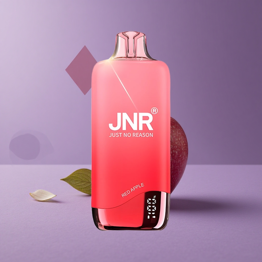 JNR Rainbow 10500 Puffs Manzana Roja Vape Desechable con Batería de 600mAh y Tanque de 18ml