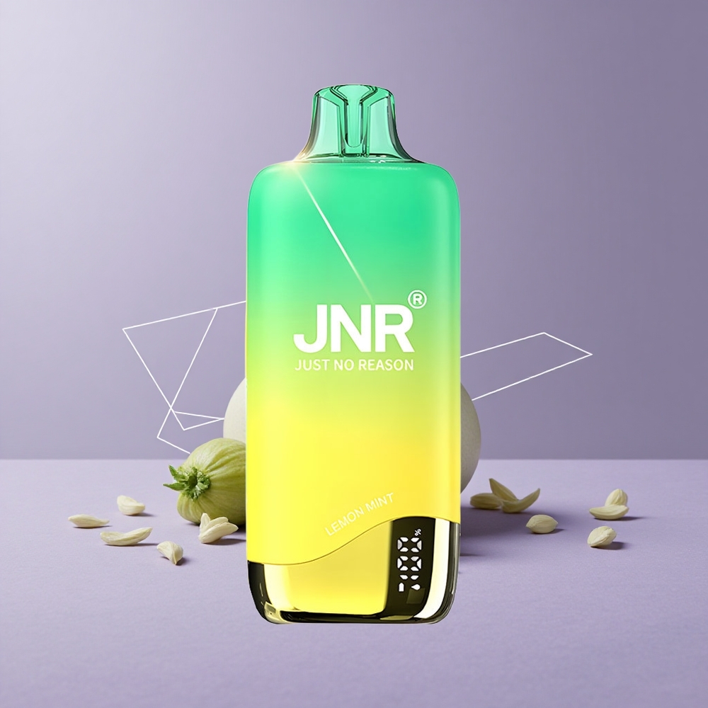 JNR Rainbow 10500 Puffs Vape Desechable Limón Menta con 18ml Tanque y 600mAh Batería