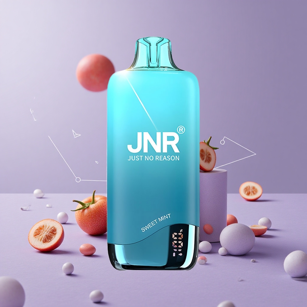 JNR Rainbow 10500 Puffs Vape Desechable Menta Dulce con Batería de 600mAh y Tanque de 18ml