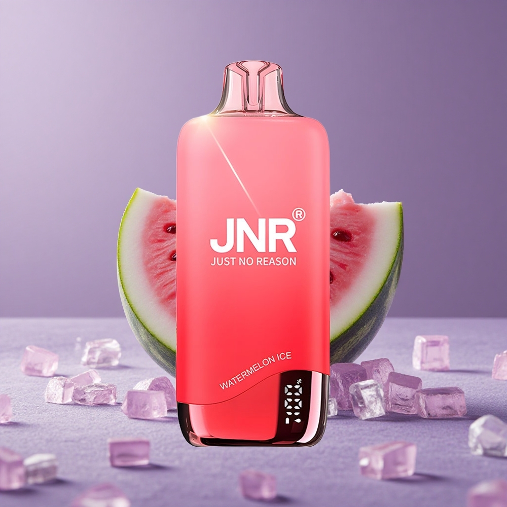 JNR Rainbow 10500 Puffs Vape Desechable Sandía Helada con Batería de 600mAh y Tanque de 18ml
