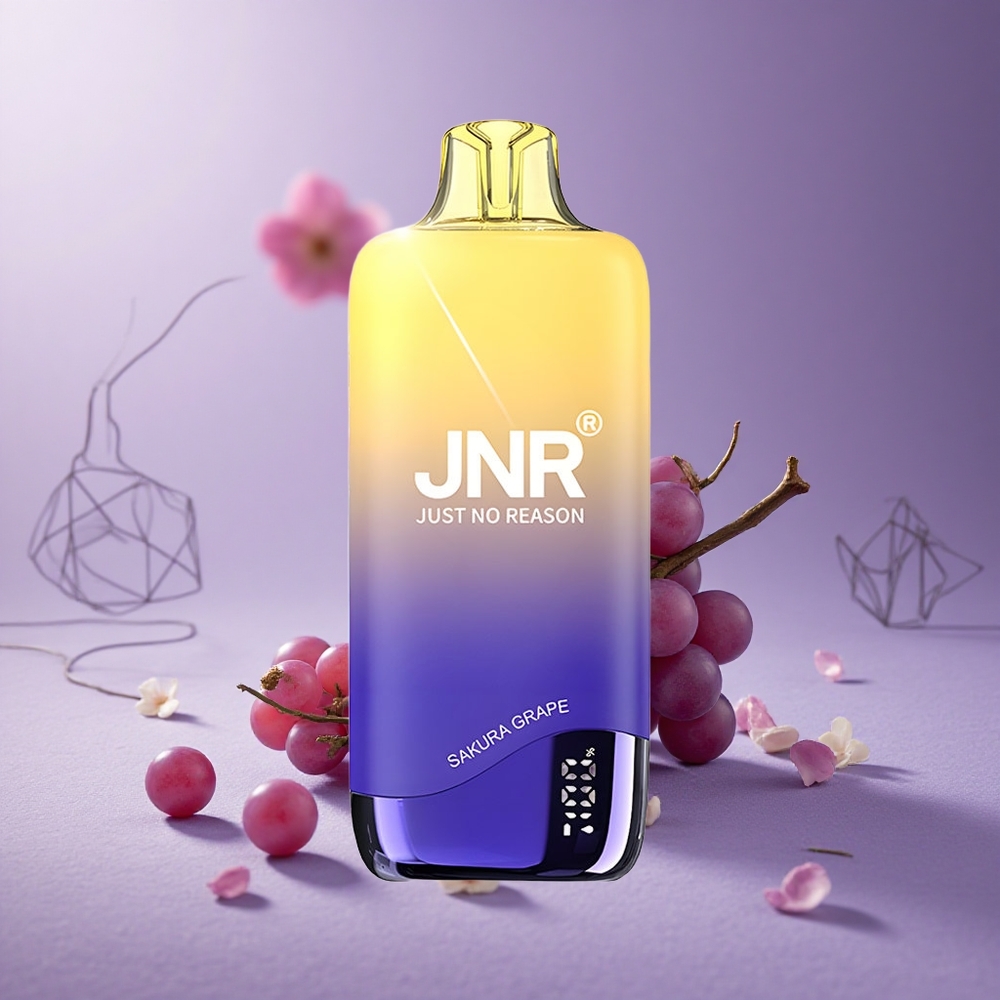 JNR Rainbow 10500 Puffs Vape Desechable Uva Cereza con Batería de 600mAh y Tanque de 18ml