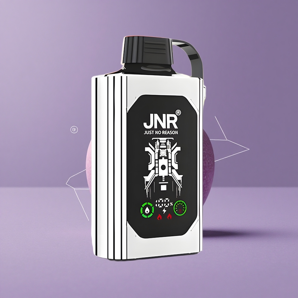 JNR Shisha Hookah Box 20500 Puffs Manzana Doble Pantalla HD Carga Rápida Tipo-C