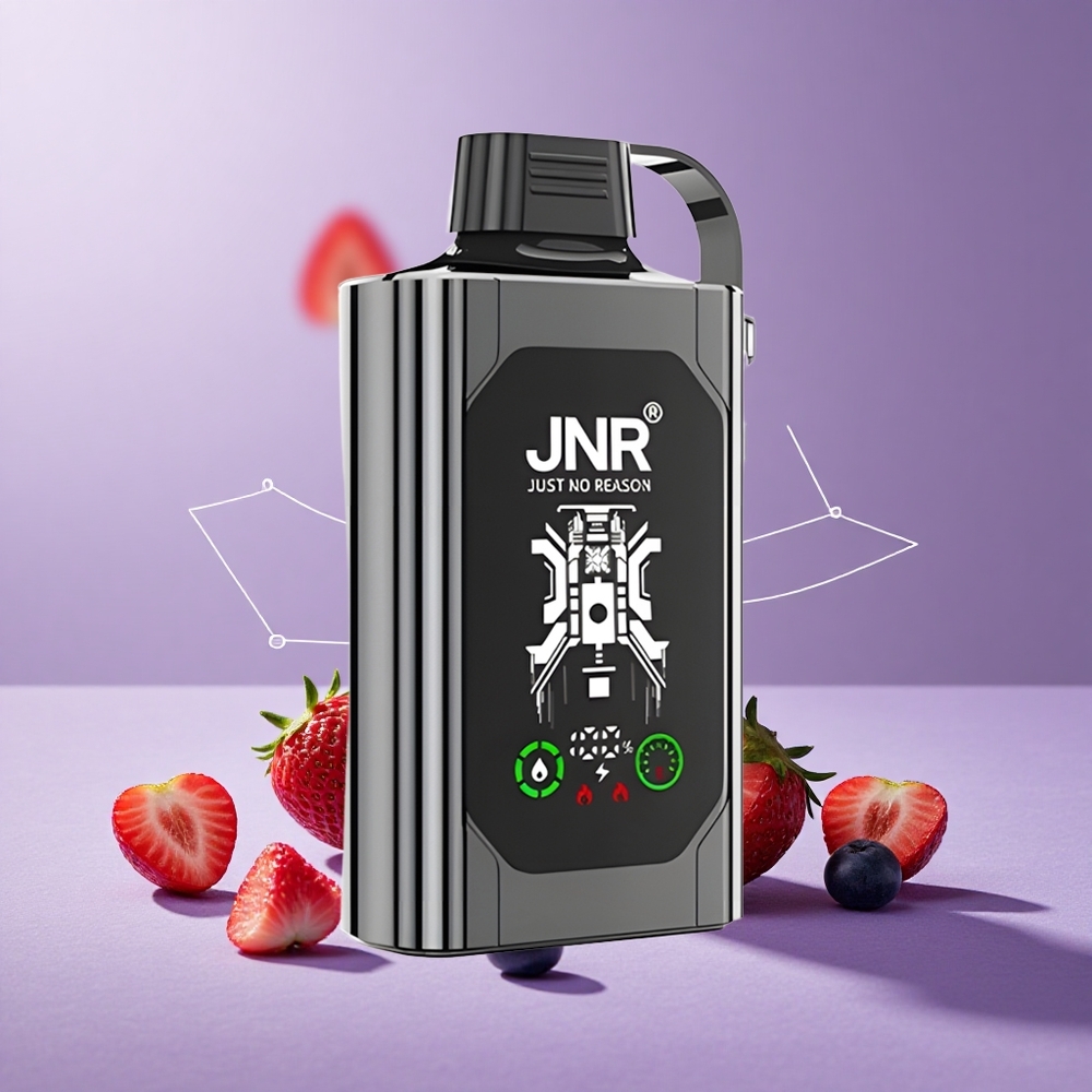 JNR Shisha Hookah Box 20500 Puffs Pantalla HD Carga Rápida Type-C Baya Mixta Helada