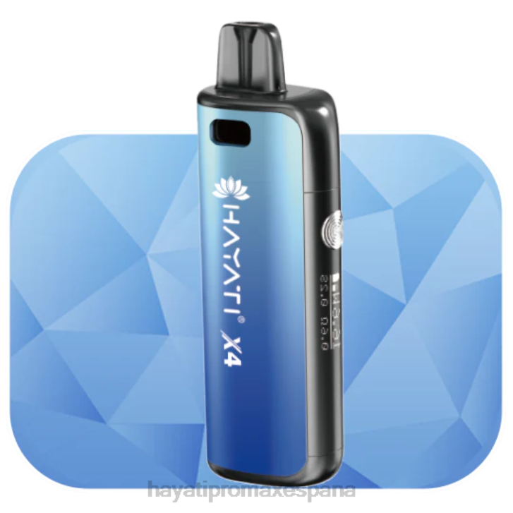 Hayati X4 sistema de cápsulas recargables FTTT63 azul torrencial - Hayati Flavours España